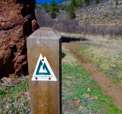 CO Trail sign platte river